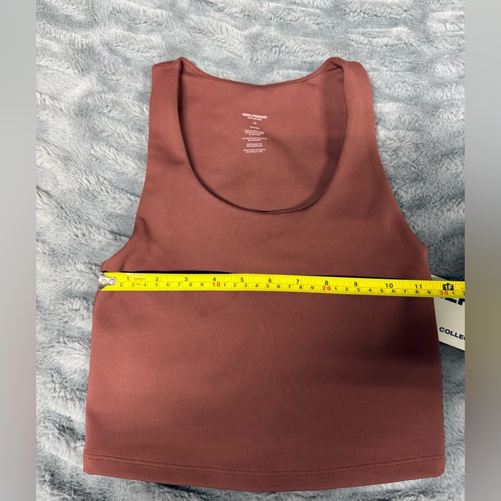 Girlfriend Collective Terracotta Tank Top